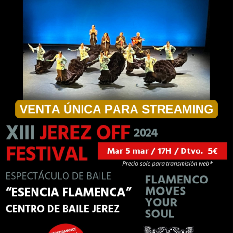 3/4 Vol.1 "ESENCIA FLAMENCA" Centro de Baile JEREZ【ラ・グアリーダ・デル・アンヘル × エスペランサ】XIII JEREZ OFF FESTIVAL 2024